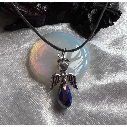 Alada beauty Náhrdelník tmavě modrý andílek