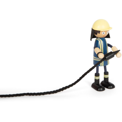 small foot Dřevěné hasičské auto