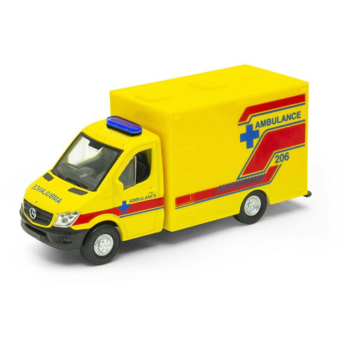 Welly Mercedes-Benz Sprinter AMBULANCE 1:34 žlutý