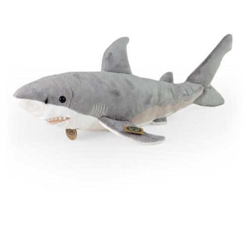 Rappa Plyšový žralok bílý 51 cm ECO-FRIENDLY