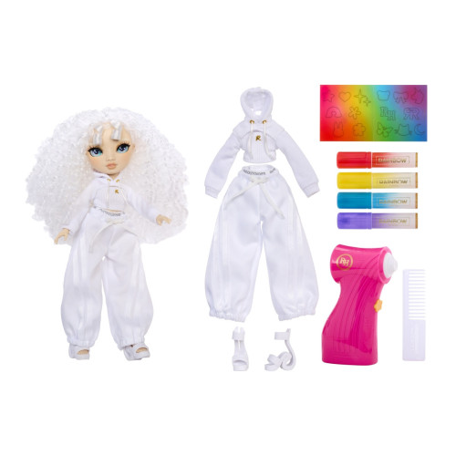 MGA Rainbow High Air Brush & Create  panenka - zelené oči