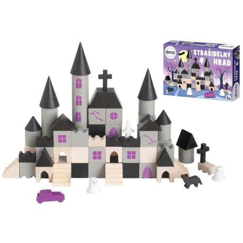 Detoa Dřevěná stavebnice Strašidelný hrad