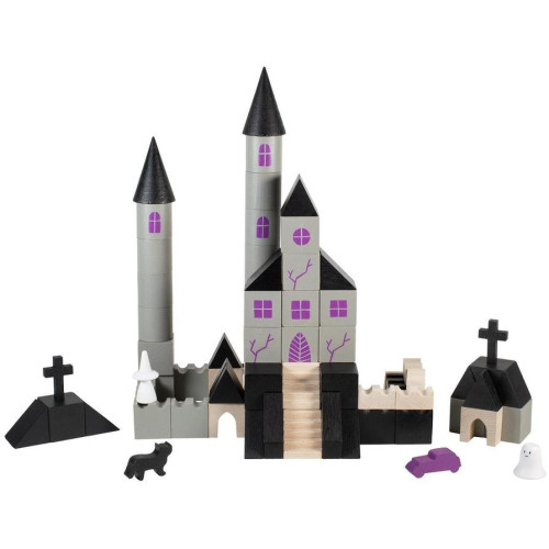 Detoa Dřevěná stavebnice Strašidelný hrad