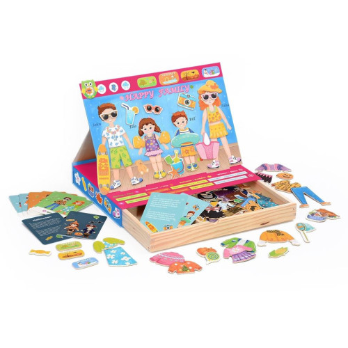 2Kids Toys Magnetické oblékání Rodina