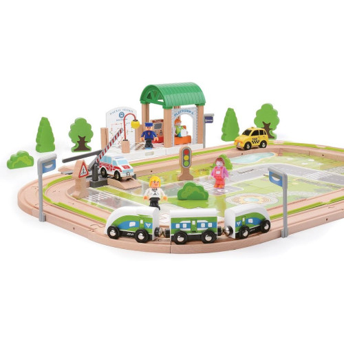 2Kids Toys Vláčkodráha Vesnice 110 dílů