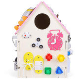 2Kids Toys Activity board Domeček růžový