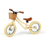 Bigjigs Toys Balanční odrážedlo krémové