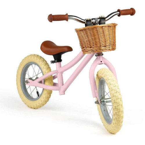 Bigjigs Toys Balanční odrážedlo růžové