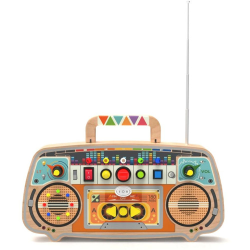 2Kids Toys Activity board Dřevěné FM rádio