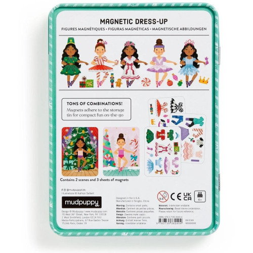 Mudpuppy Magnetické oblékání Kouzelná baletka