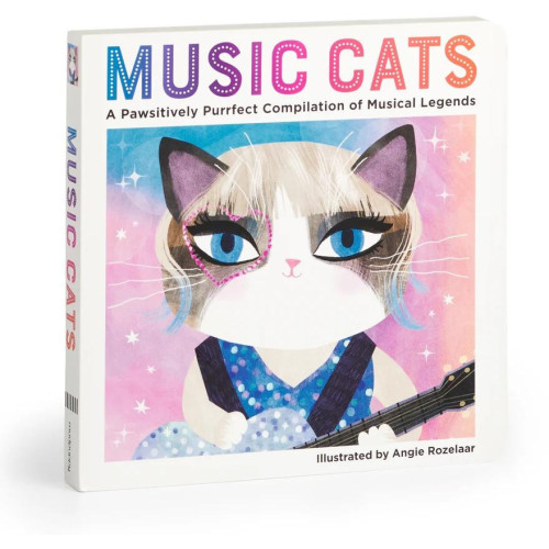 Mudpuppy Kniha Hudební kočky