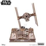 Ugears 3D dřevěná mechanická skládačka Stíhačka TIE