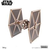 Ugears 3D dřevěná mechanická skládačka Stíhačka TIE