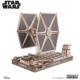 Ugears 3D dřevěná mechanická skládačka Stíhačka TIE