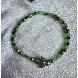 Alada beauty Náramek Exclusive s andílkem zelený, andílek XX.