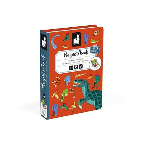 Janod Magnetibook Dinosauři