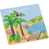 Haba Magnetická skládačka Oblékání panenka Lilli od 3 let