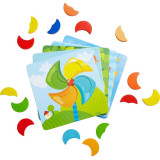 Haba První přiřazování a vkládání barev Duhové měsíce