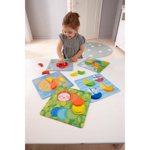 Haba První přiřazování a vkládání barev Duhové měsíce