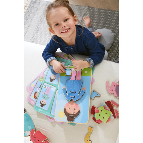 Haba provlékání pro děti Oblékání od 3 let