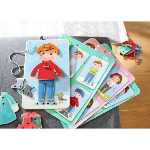 Haba provlékání pro děti Oblékání od 3 let