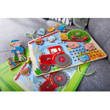 Haba provlékání pro děti Farma