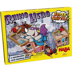 Haba Společenská hra Rhino Hero Super Bitva