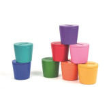 2Kids Toys Duhové kuličky, mince a kalíšky 8 barev