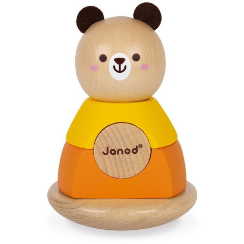 Janod Medvídek Roly-Poly houpací skládačka