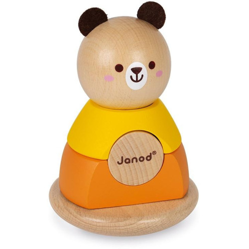 Janod Medvídek Roly-Poly houpací skládačka