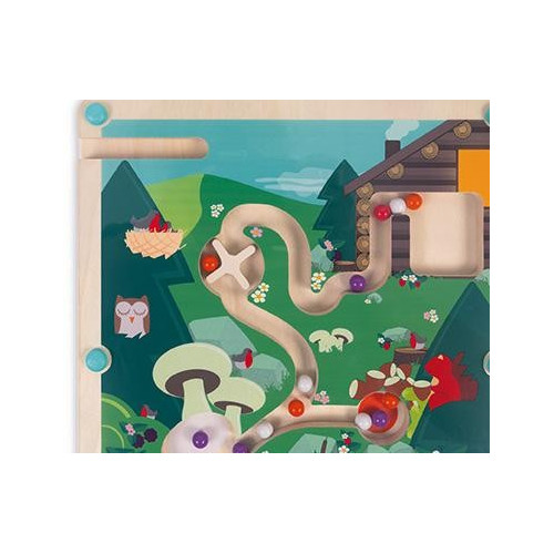 Janod Magnetický labyrint s perem Život v lese
