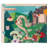 Janod Magnetický labyrint s perem Život v lese