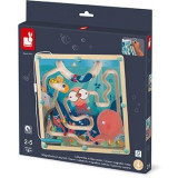 Janod Magnetický labyrint s perem Život v oceánu