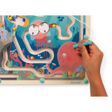Janod Magnetický labyrint s perem Život v oceánu
