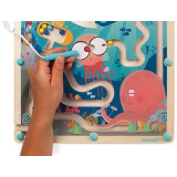 Janod Magnetický labyrint s perem Život v oceánu