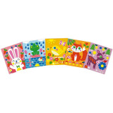 Janod Atelier Zvířátka s pěnovými nálepkami Maxi 3+