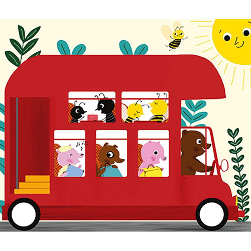 Janod Atelier Knoflíky Šťastnou cestu Maxi 5+