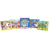 Janod Atelier Pěnové nálepky Květiny Maxi 3+