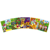 Janod Atelier plstěných nálepky Pohádky Maxi 4+