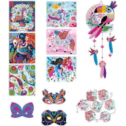 Janod Kreativní sada XXL s mnoha aktivitami Atelier Sada Maxi 7+