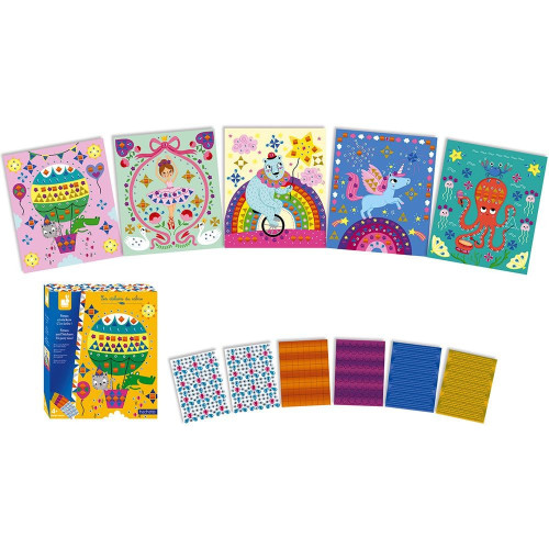 Janod Party štrasové kamínky a nálepky Atelier Sada Maxi 4+