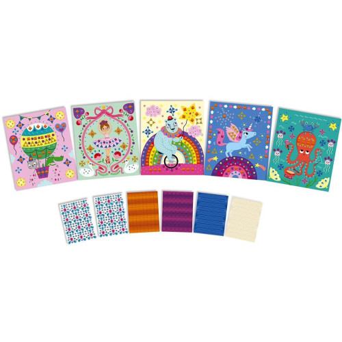 Janod Party štrasové kamínky a nálepky Atelier Sada Maxi 4+