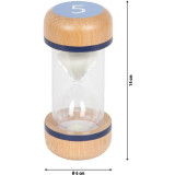 small foot Sada dřevěných přesýpacích hodin