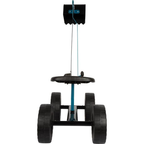 small foot Bagr s kolečky modrý