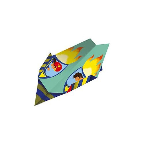 Janod Atelier Origami papírové skládanky Letadla Mini 6+