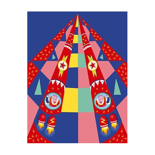 Janod Atelier Origami papírové skládanky Letadla Mini 6+