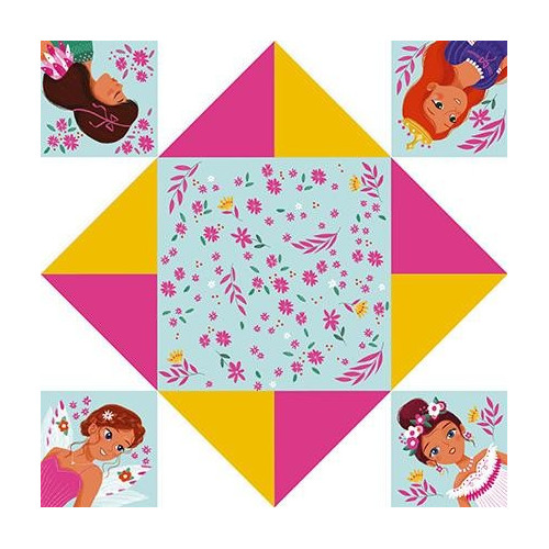 Janod Atelier Origami papírové skládanky Nebe peklo ráj Mini 7+