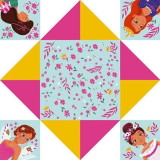 Janod Atelier Origami papírové skládanky Nebe peklo ráj Mini 7+