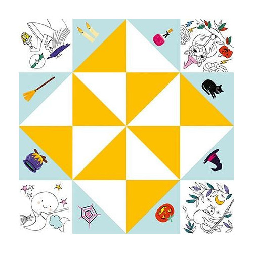 Janod Atelier Origami papírové skládanky Nebe peklo ráj Mini 7+