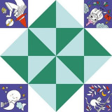 Janod Atelier Origami papírové skládanky Nebe peklo ráj Mini 7+